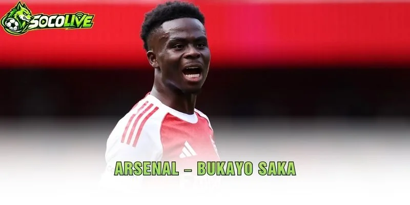 Arsenal – Bukayo Saka