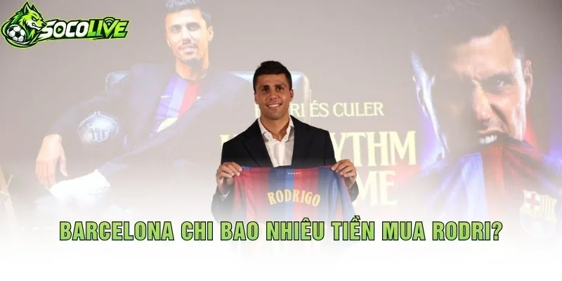 Barcelona Chi Bao Nhiêu Tiền Mua Rodri?